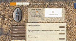 Desktop Screenshot of kamyk.pion.pl