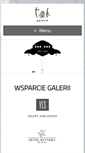 Mobile Screenshot of galeriatak.pion.pl